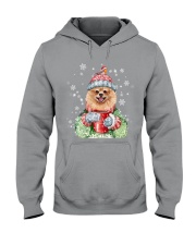 Pomeranian warm winter Hooded Sweatshirt tile