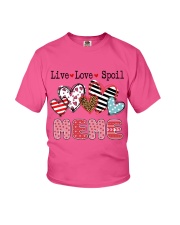 Meme live love spoil gift for you Youth T-Shirt tile