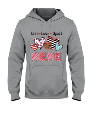 Meme live love spoil gift for you Hooded Sweatshirt tile