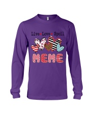 Meme live love spoil gift for you Long Sleeve Tee tile
