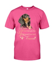 Dachshund if love could have kept Classic T-Shirt tile