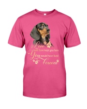 Dachshund if love could have kept Premium Fit Mens Tee tile