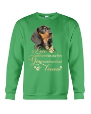 Dachshund if love could have kept Crewneck Sweatshirt tile