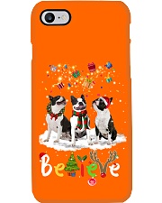 Boston Terrier believe gift for dog lovers Phone Case tile