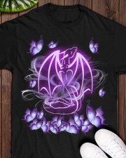 Dragon magical purple Classic T-Shirt apparel-classic-tshirt-lifestyle-front-160