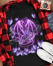 Dragon magical purple Classic T-Shirt apparel-classic-tshirt-lifestyle-front-163