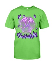 Dragon magical purple Classic T-Shirt tile