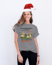 Chihuahuas Women Collect Many Paws Classic T-Shirt lifestyle-holiday-crewneck-front-1