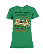 Chihuahuas Women Collect Many Paws Premium Fit Ladies Tee tile