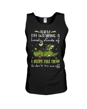 Dragon don't tic me off gift for you Unisex Tank tile