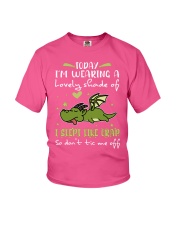 Dragon don't tic me off gift for you Youth T-Shirt tile