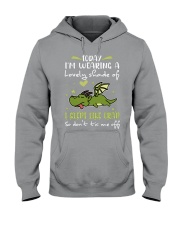 Dragon don't tic me off gift for you Hooded Sweatshirt tile