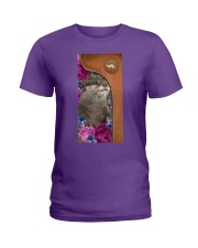 Otter magical gift for otter lover Ladies T-Shirt tile
