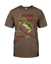 Fishing you a merry christmas Classic T-Shirt tile