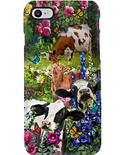Cow roses cow lovers Phone Case i-phone-8-case