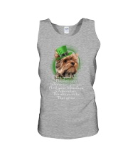 Yorkshire terrier may good luck be yorkie lovers Unisex Tank tile