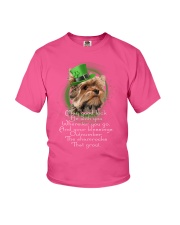 Yorkshire terrier may good luck be yorkie lovers Youth T-Shirt tile