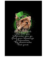 Yorkshire terrier may good luck be yorkie lovers Vertical Poster tile