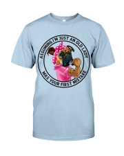 Boxer your first mistake boxer lover dog mom Classic T-Shirt tile