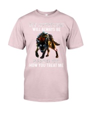 Wolf my attitude gift for wolves lover Premium Fit Mens Tee tile