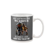 Wolf my attitude gift for wolves lover Mug tile