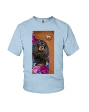 Black tan cavalier king magical phone case jl Youth T-Shirt tile