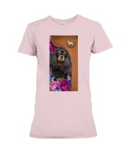 Black tan cavalier king magical phone case jl Premium Fit Ladies Tee tile