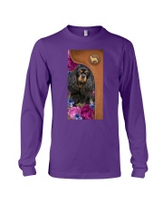 Black tan cavalier king magical phone case jl Long Sleeve Tee tile
