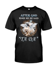 God Made Angel Chihuahua Classic T-Shirt front