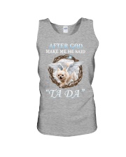 God Made Angel Chihuahua Unisex Tank tile