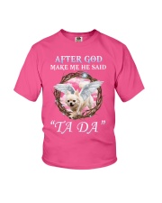 God Made Angel Chihuahua Youth T-Shirt tile