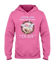 God Made Angel Chihuahua Hooded Sweatshirt tile
