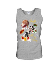 Cow Gift xmas drop gift for cow lovers Unisex Tank tile
