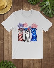 Border collie flag colors Classic T-Shirt lifestyle-mens-crewneck-front-18