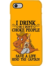Horse dont choke people for horse lover cus2 Phone Case tile
