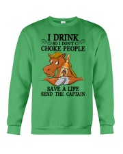 Horse dont choke people for horse lover cus2 Crewneck Sweatshirt tile
