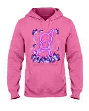 Elephant magical purple elephant lovers Hooded Sweatshirt tile