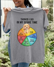 Poodle Things i do in my spare time GFY Classic T-Shirt apparel-classic-tshirt-lifestyle-front-130