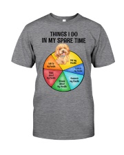 Poodle Things i do in my spare time GFY Classic T-Shirt front