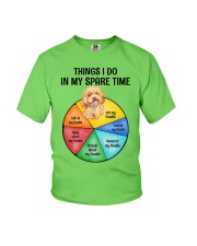 Poodle Things i do in my spare time GFY Youth T-Shirt tile
