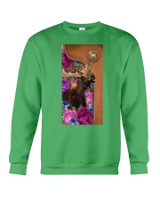 Moose magical gift for moose lover Crewneck Sweatshirt tile