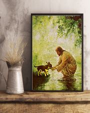 God give a drink of water to Chihuahua 11x17 Poster lifestyle-poster-3