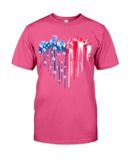 Elephant freedom colors elephant lovers Premium Fit Mens Tee tile