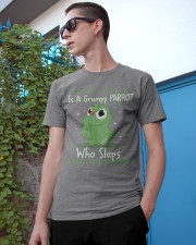 Parrot annoying people bird lovers parrot lovers Classic T-Shirt apparel-classic-tshirt-lifestyle-17