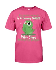 Parrot annoying people bird lovers parrot lovers Premium Fit Mens Tee tile