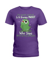 Parrot annoying people bird lovers parrot lovers Ladies T-Shirt tile