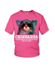 Chihuahua official dog dog mom Youth T-Shirt tile