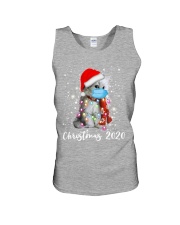 Cat christmas this year gift for cat lover Unisex Tank tile