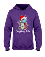 Cat christmas this year gift for cat lover Hooded Sweatshirt tile