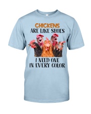 Chicken like shoes chicken lover Classic T-Shirt tile